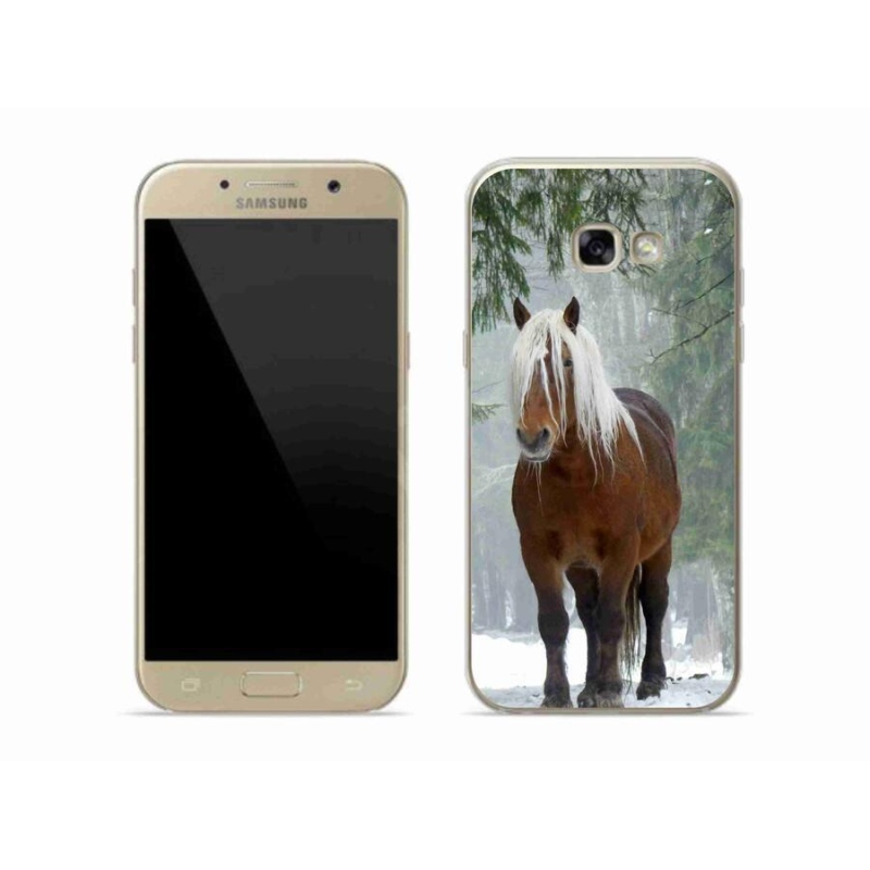 Gél tok mmCase mobiltelefonhoz Samsung Galaxy A5 (2017) - ló az erdőben