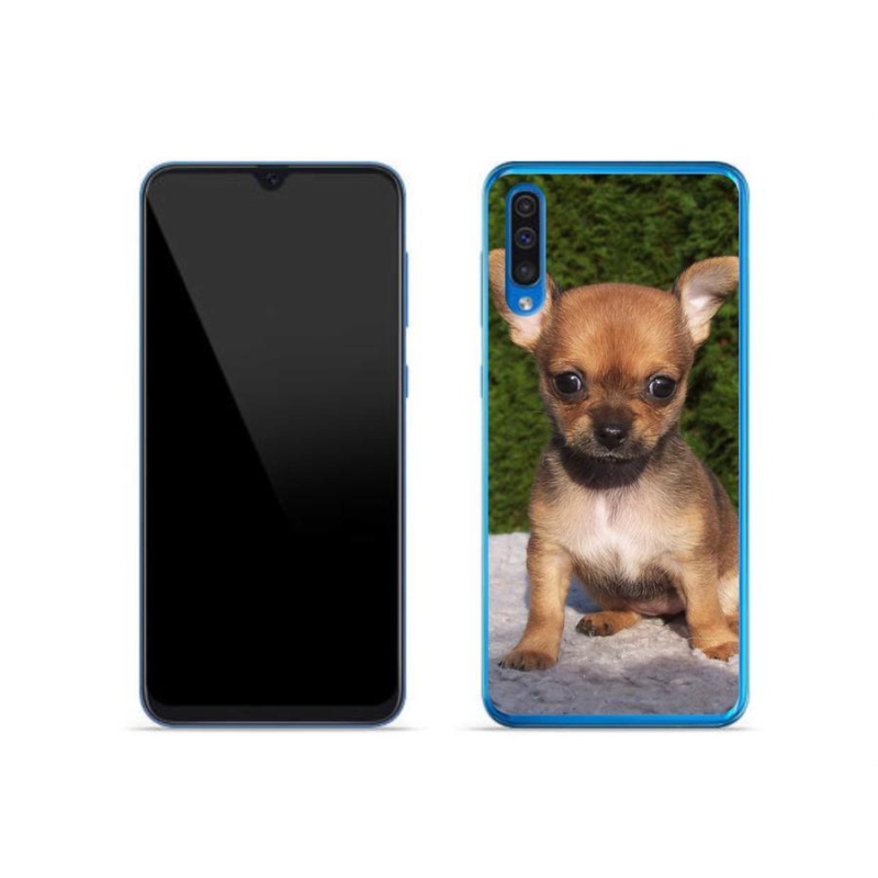Gél tok mmCase mobil Samsung Galaxy A50 - chihuahua 3