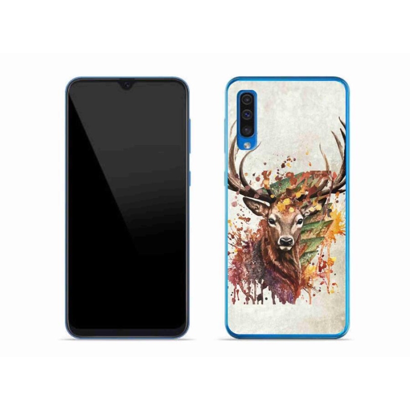 Gél tok mmCase a Samsung Galaxy A50 készülékhez - szarvas 1