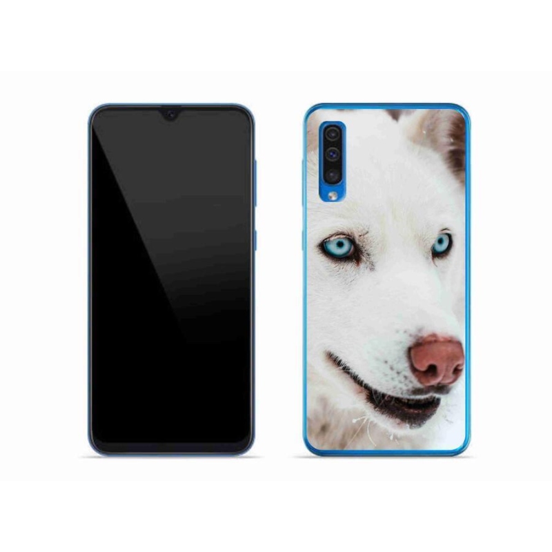 Gél tok mmCase a Samsung Galaxy A50 készülékhez - kutyaszemmel nézve