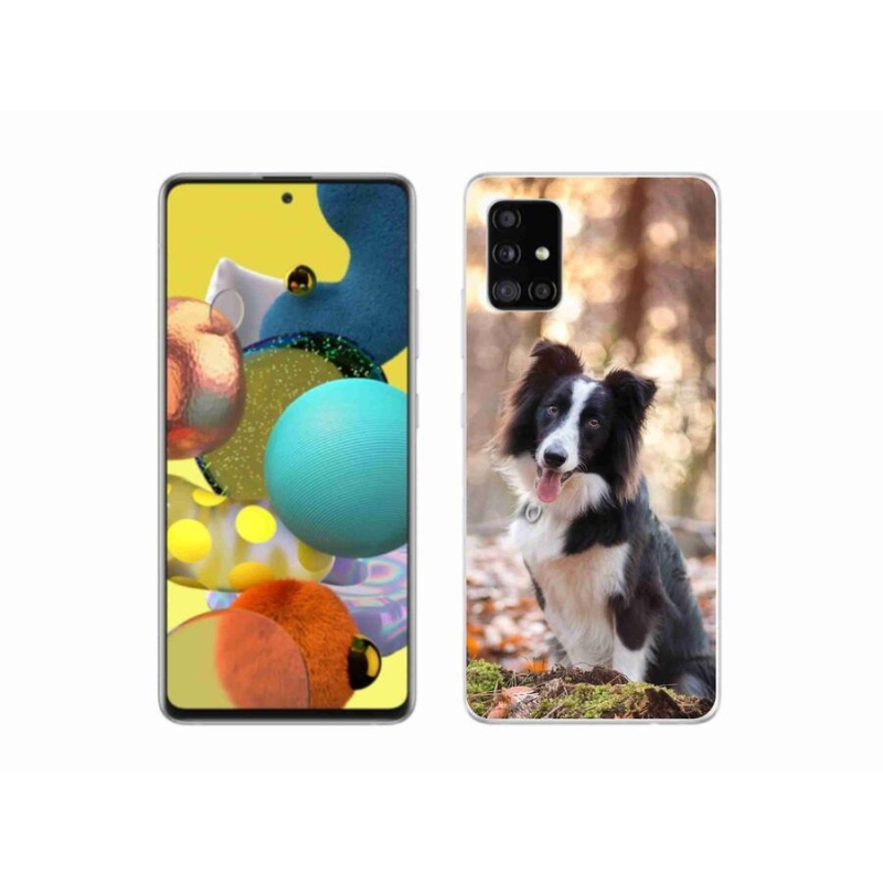 Gél tok mmCase Samsung Galaxy A51 5G - border colie 1