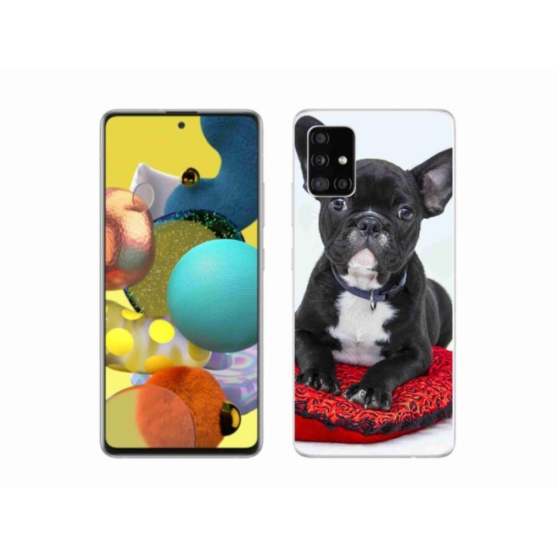 Gél tok mmCase a Samsung Galaxy A51 5G készülékhez - bulldog