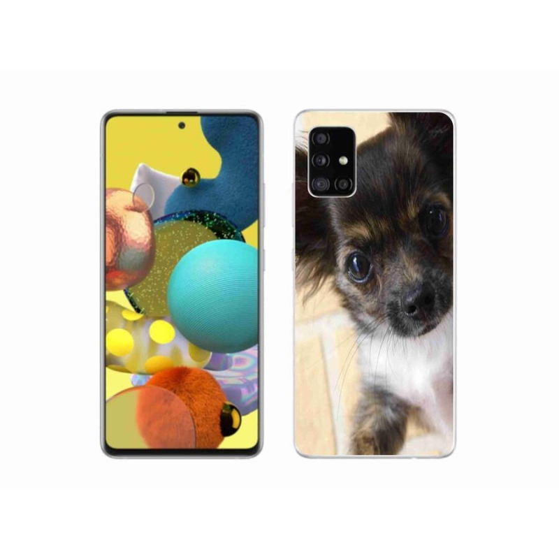 Gél tok mmCase mobil Samsung Galaxy A51 5G - chihuahua 2