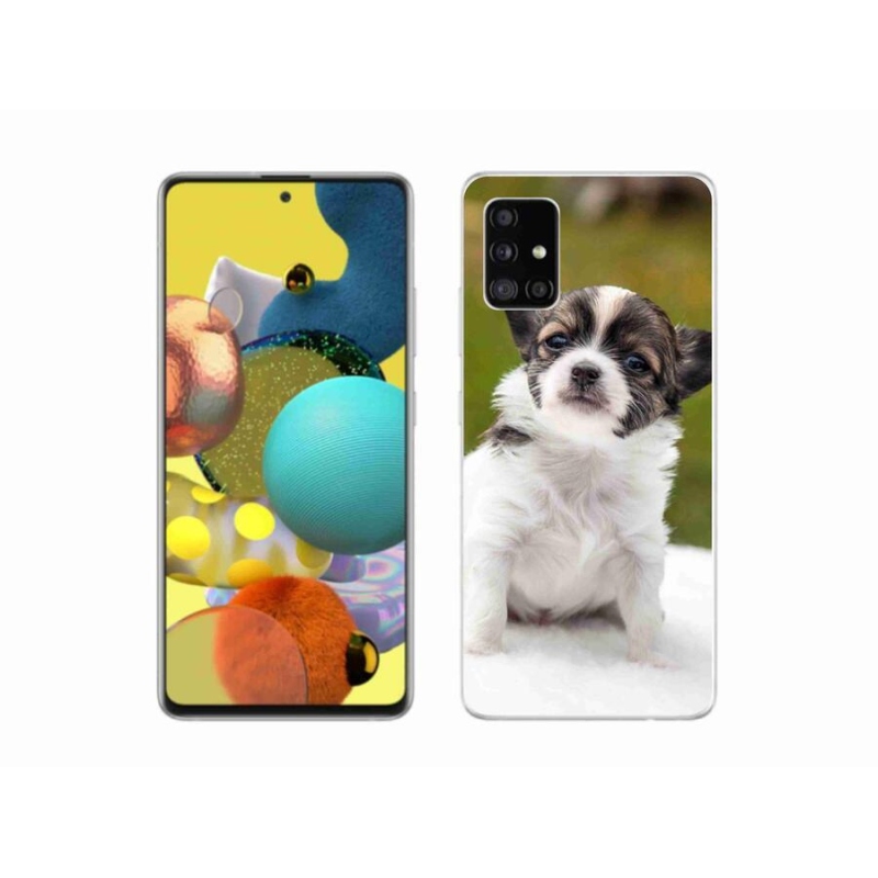 Gél tok mmCase mobil Samsung Galaxy A51 5G - chihuahua 4