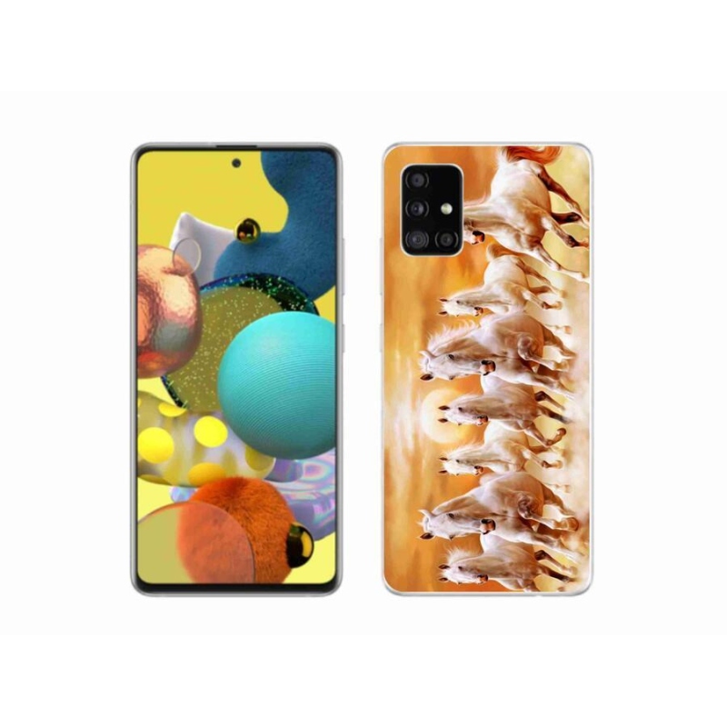 Gél tok mmCase mobiltelefonhoz Samsung Galaxy A51 5G - lovak 2