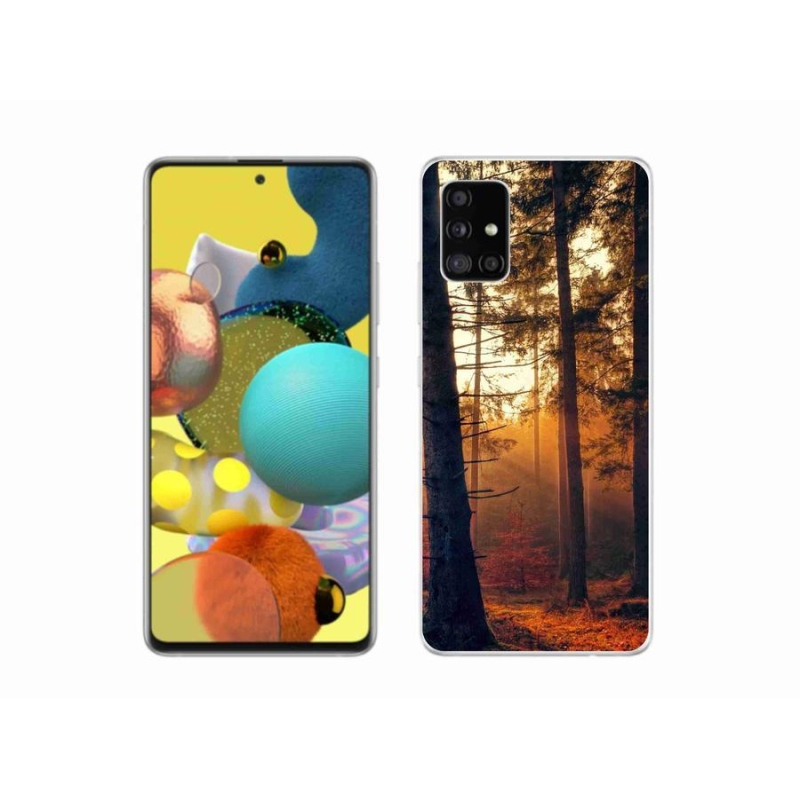 Gél tok mmCase Samsung Galaxy A51 5G - erdő