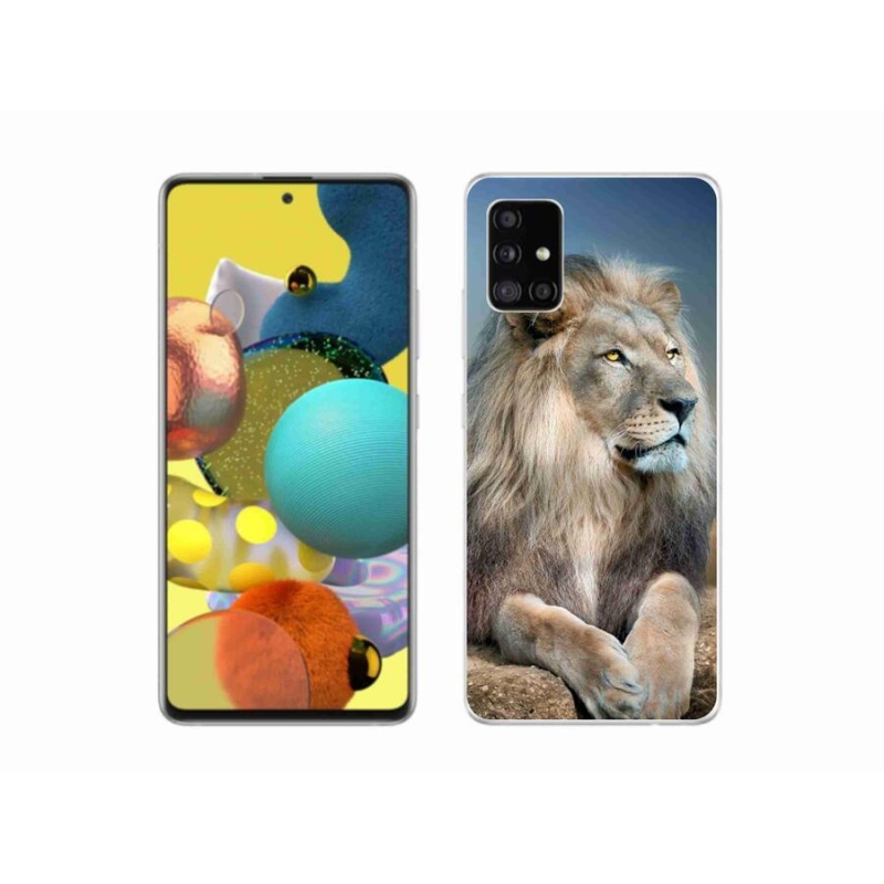 Gél tok mmCase a Samsung Galaxy A51 5G készülékhez - Lion 1