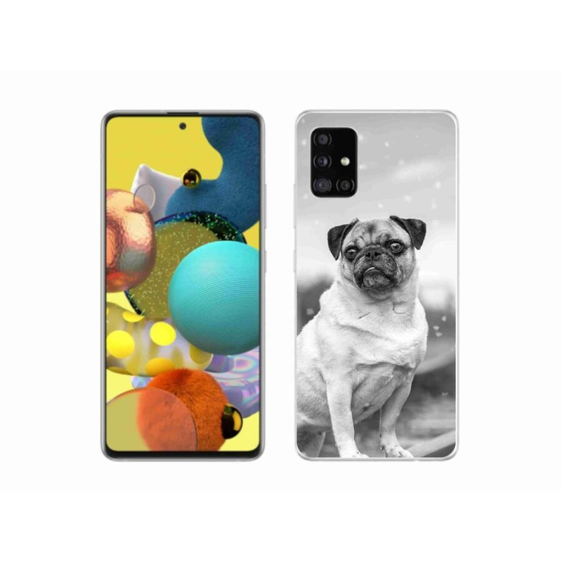 Gél tok mmCase Samsung Galaxy A51 5G - mopsz - mopsz