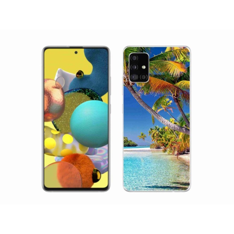 Gél tok mmCase Samsung Galaxy A51 5G - tengerparti zselés tok mmCase Samsung Galaxy A51 5G-hez
