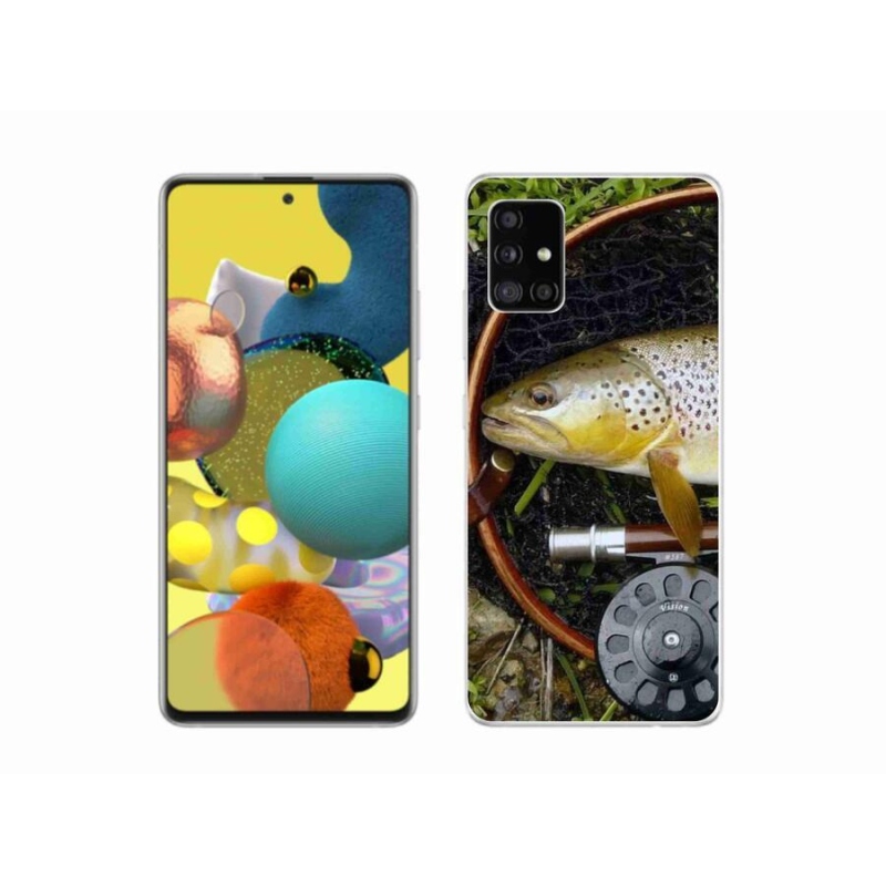 Gél tok mmCase a Samsung Galaxy A51 5G készülékhez - pisztráng 2