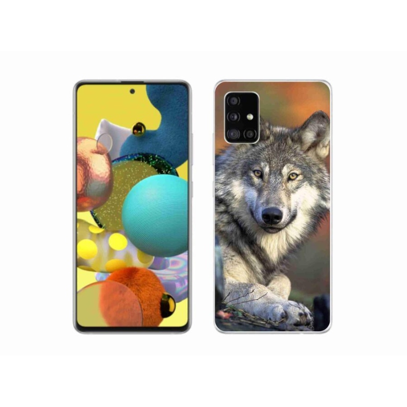 Gél tok mmCase a Samsung Galaxy A51 5G készülékhez - farkas