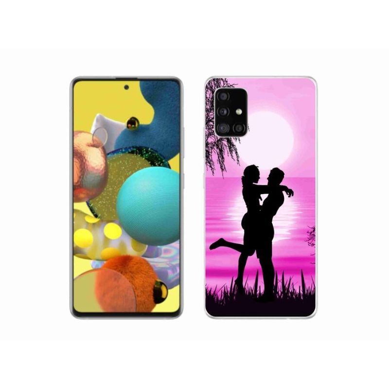 Gél tok mmCase a Samsung Galaxy A51 5G készülékhez - naplemente