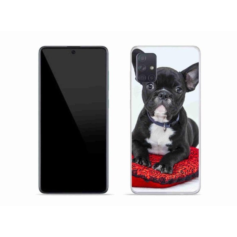 Gél tok mmCase mobiltelefonhoz Samsung Galaxy A51 - bulldog