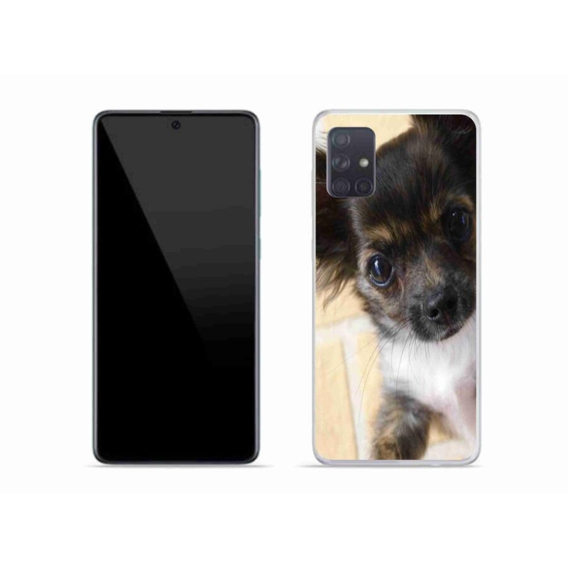 Gél tok mmCase mobil Samsung Galaxy A51 - chihuahua 2