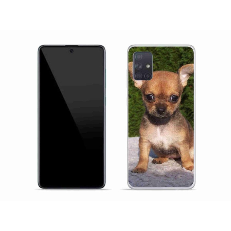 Gél tok mmCase mobil Samsung Galaxy A51 - chihuahua 3