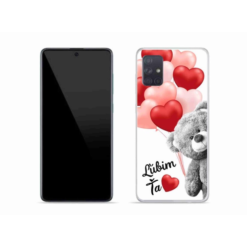Gél tok mmCase mobiltelefonhoz Samsung Galaxy A51 - I love you en