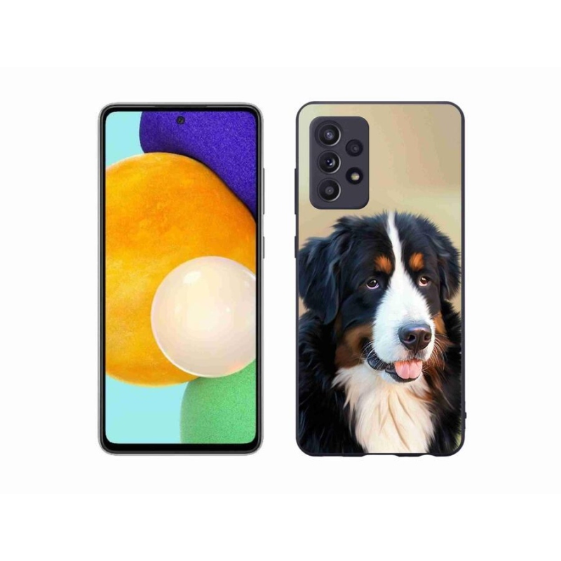 Gél tok mmCase Samsung Galaxy A52/A52 5G - Berni hegyi kutya