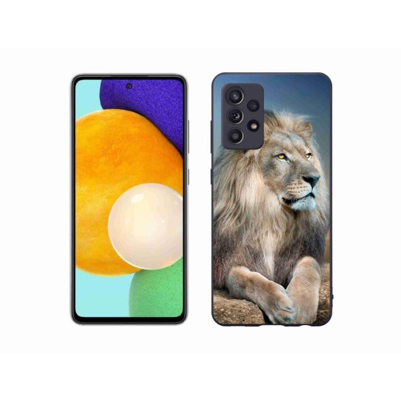 Gél tok mmCase a Samsung Galaxy A52/A52 5G készülékhez - Lion 1