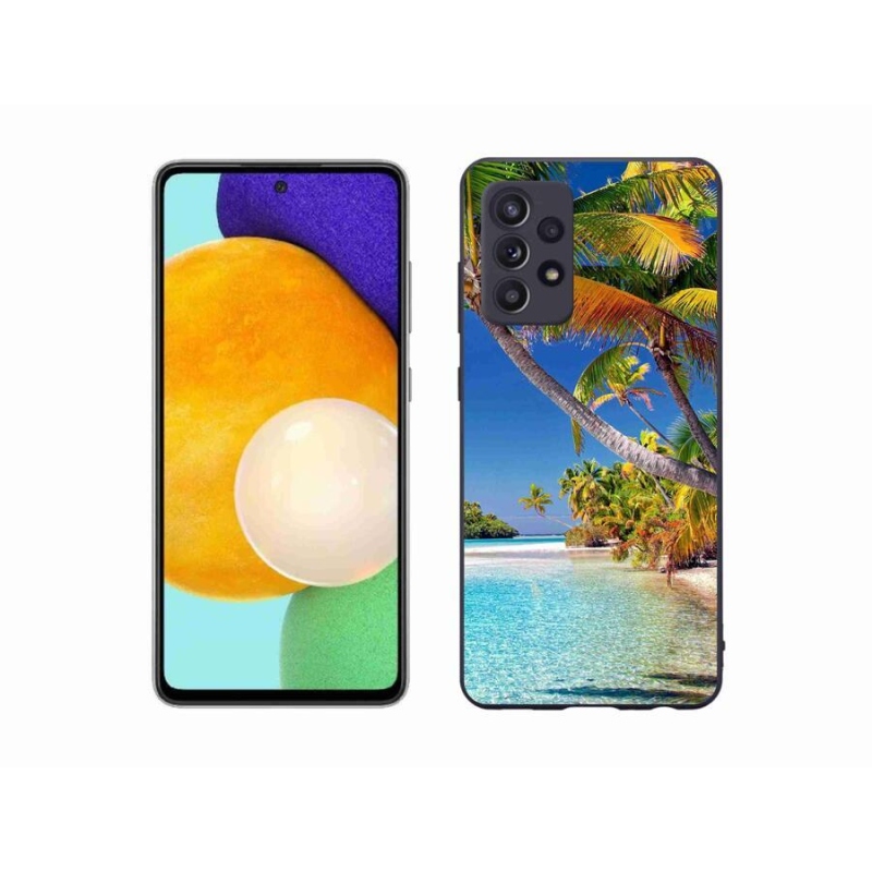 Gél tok mmCase Samsung Galaxy A52/A52 5G - tengerparti zselés tok mmCase - tengerpart
