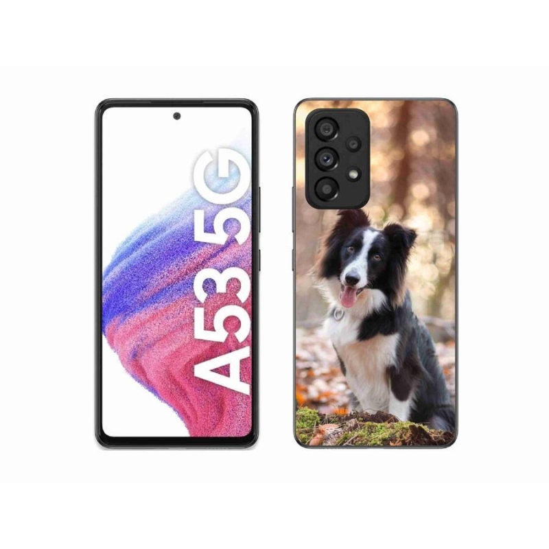 Gél tok mmCase Samsung Galaxy A53 5G - border colie 1