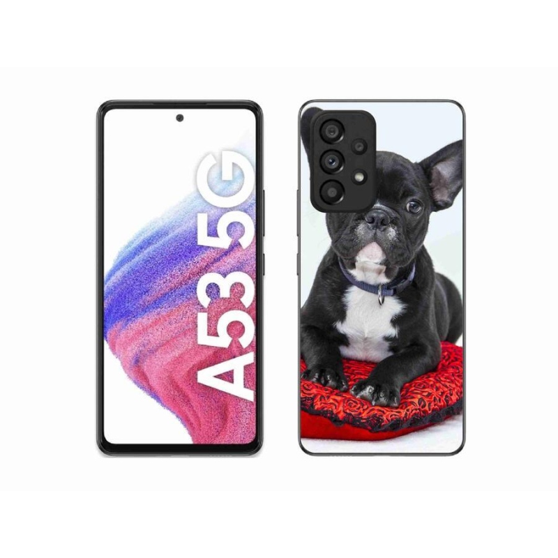 Gél tok mmCase a Samsung Galaxy A53 5G készülékhez - bulldog