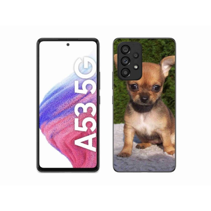 Gél tok mmCase mobil Samsung Galaxy A53 5G - chihuahua 3