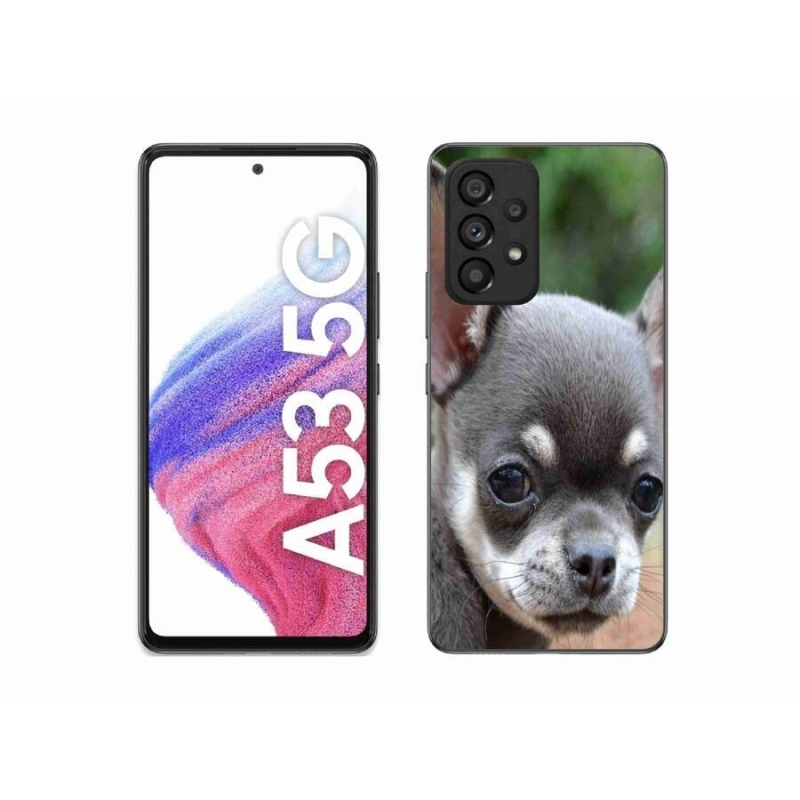 Gél tok mmCase a Samsung Galaxy A53 5G készülékhez - chihuahua