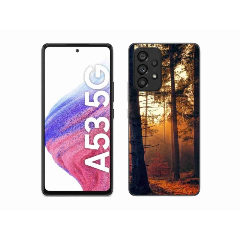 Gél tok mmCase Samsung Galaxy A53 5G - erdő