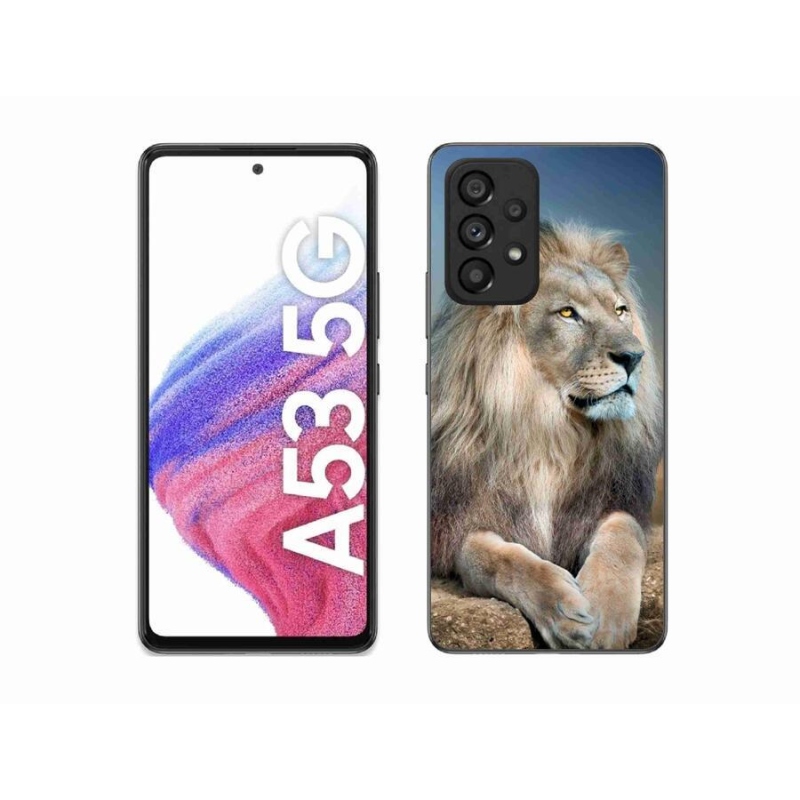 Gél tok mmCase a Samsung Galaxy A53 5G készülékhez - Lion 1