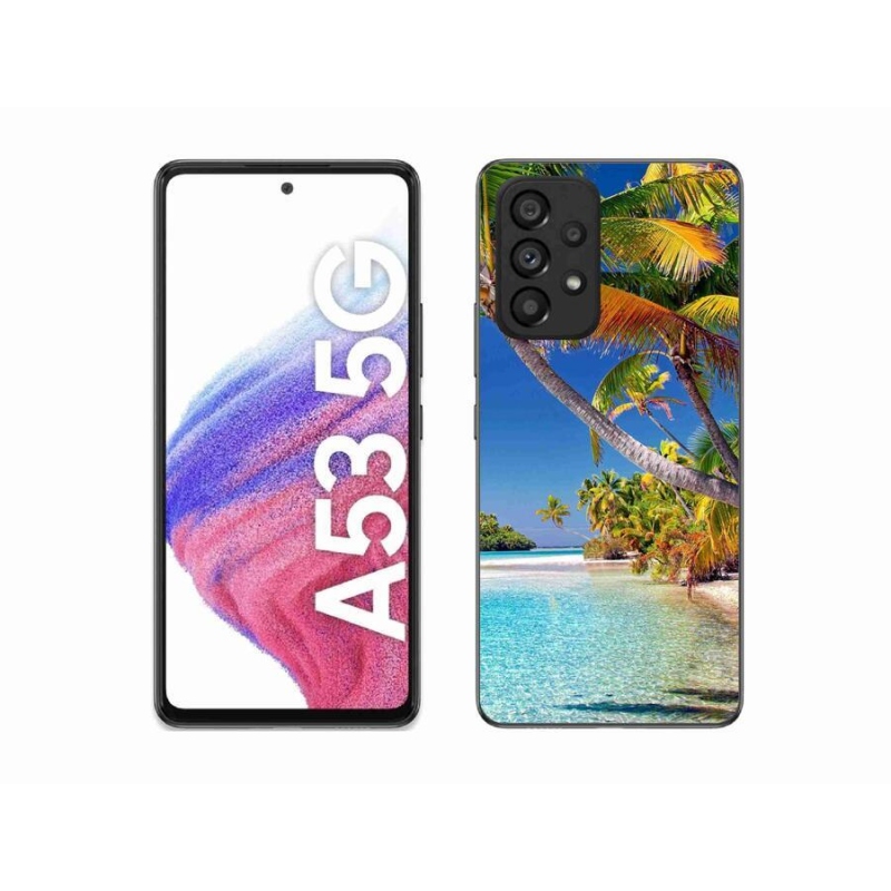 Gél tok mmCase Samsung Galaxy A53 5G - tengerparti zselés tok mmCase Samsung Galaxy A53 5G-hez