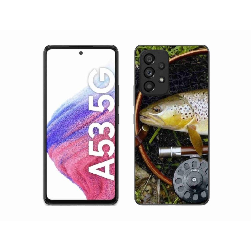 Gél tok mmCase a Samsung Galaxy A53 5G készülékhez - trout 2