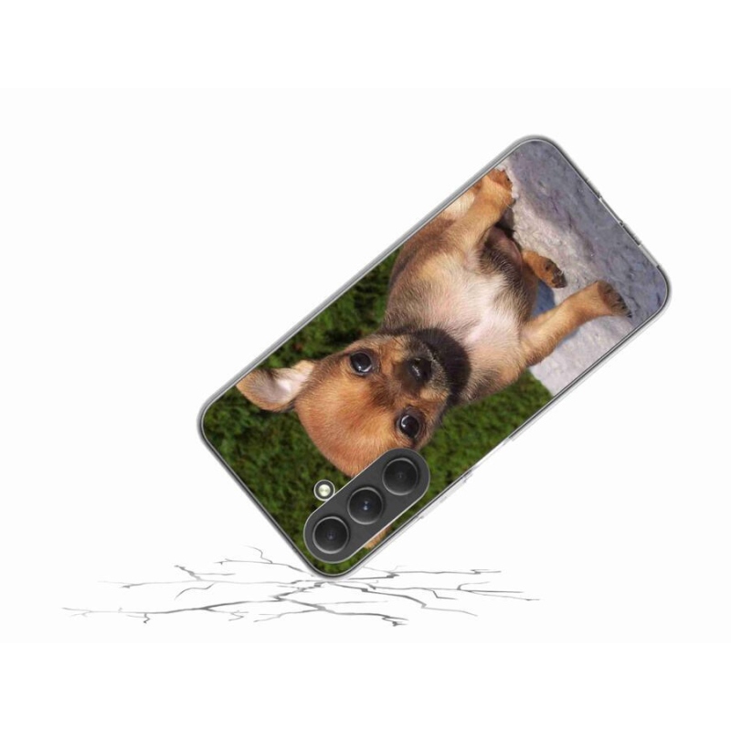 Gél tok mmCase mobil Samsung Galaxy A54 5G - chihuahua 3