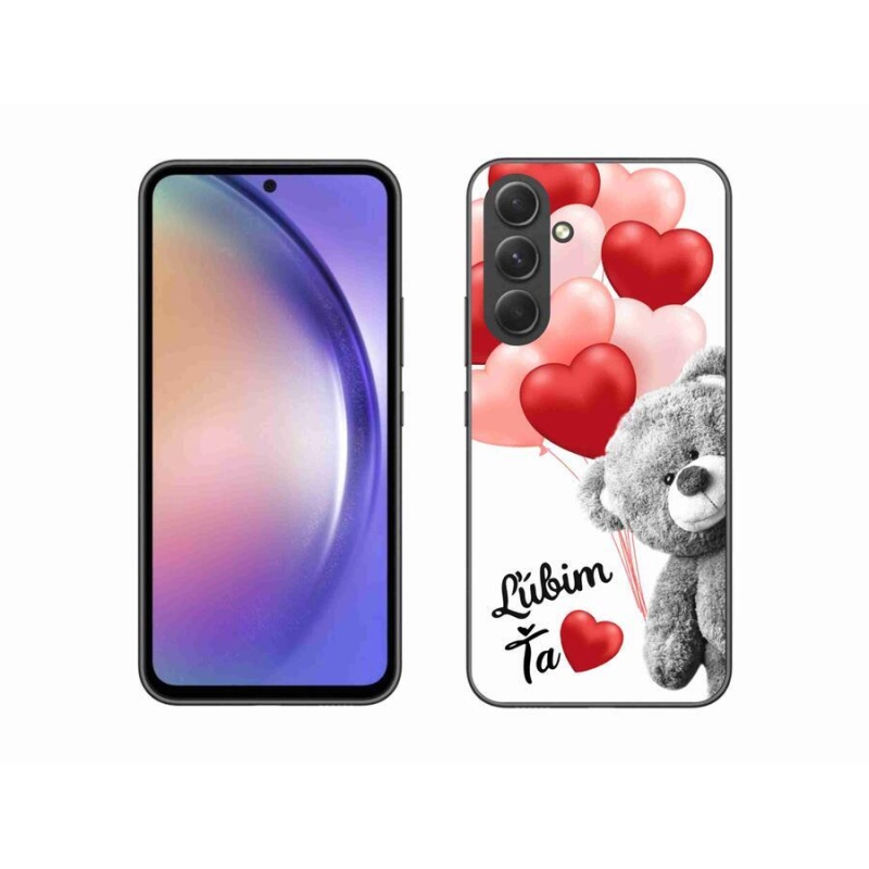 Gél tok mmCase a Samsung Galaxy A54 5G készülékhez - I love you en