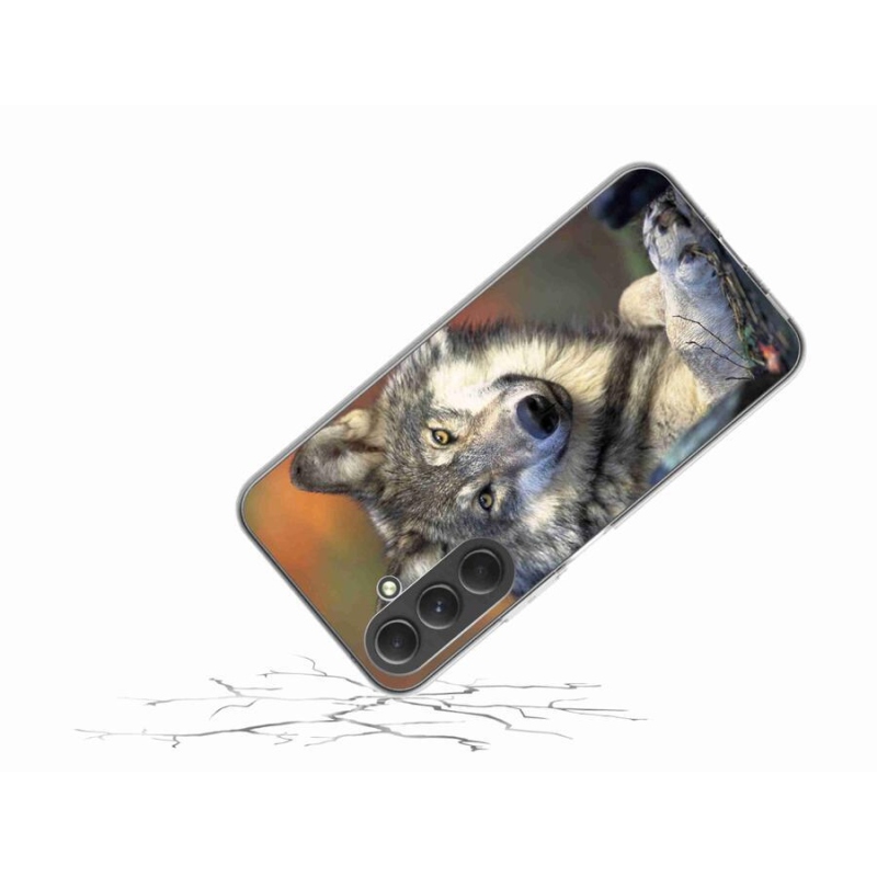 Gél tok mmCase Samsung Galaxy A54 5G - farkas
