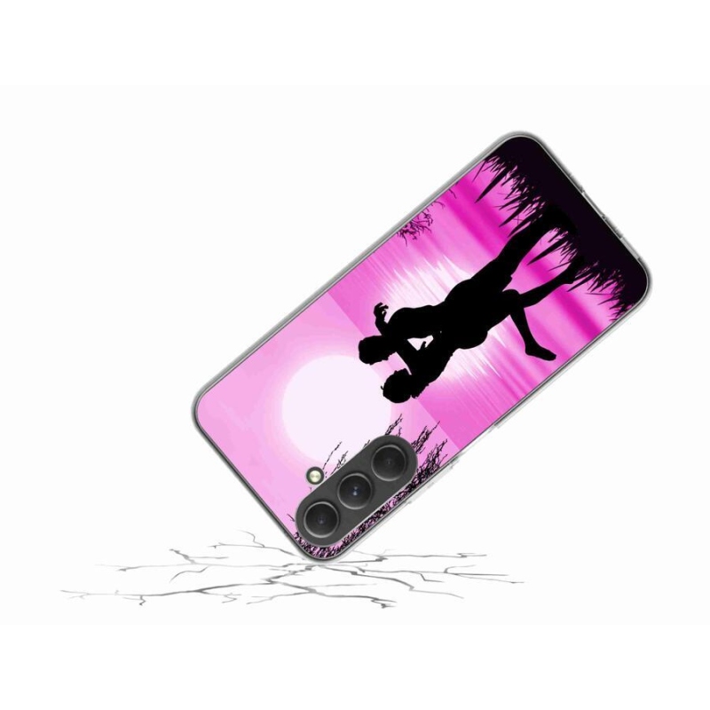 Gél tok mmCase a Samsung Galaxy A54 5G készülékhez - naplemente