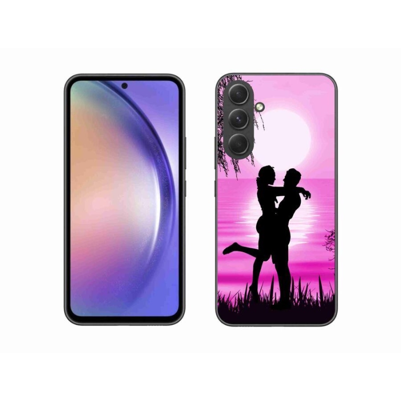 Gél tok mmCase a Samsung Galaxy A54 5G készülékhez - naplemente
