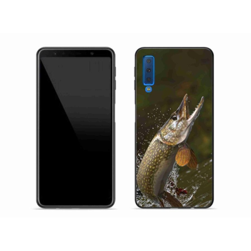 Gél tok mmCase a Samsung Galaxy A7 (2018) készülékhez - csuka