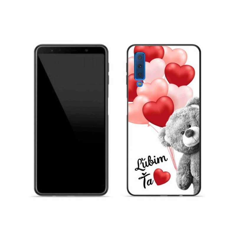 Gél tok mmCase a Samsung Galaxy A7 (2018) - I love you en
