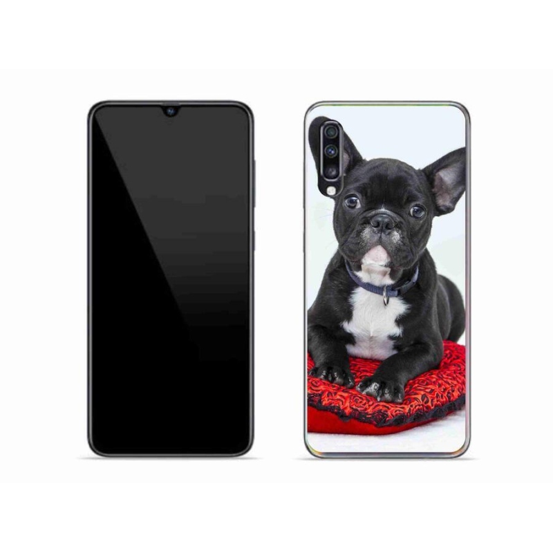Gél tok mmCase Samsung Galaxy A70 készülékhez - bulldog