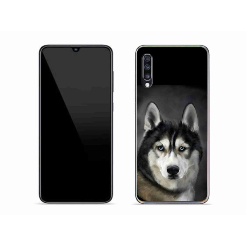 Gél tok mmCase a Samsung Galaxy A70 készülékhez - husky