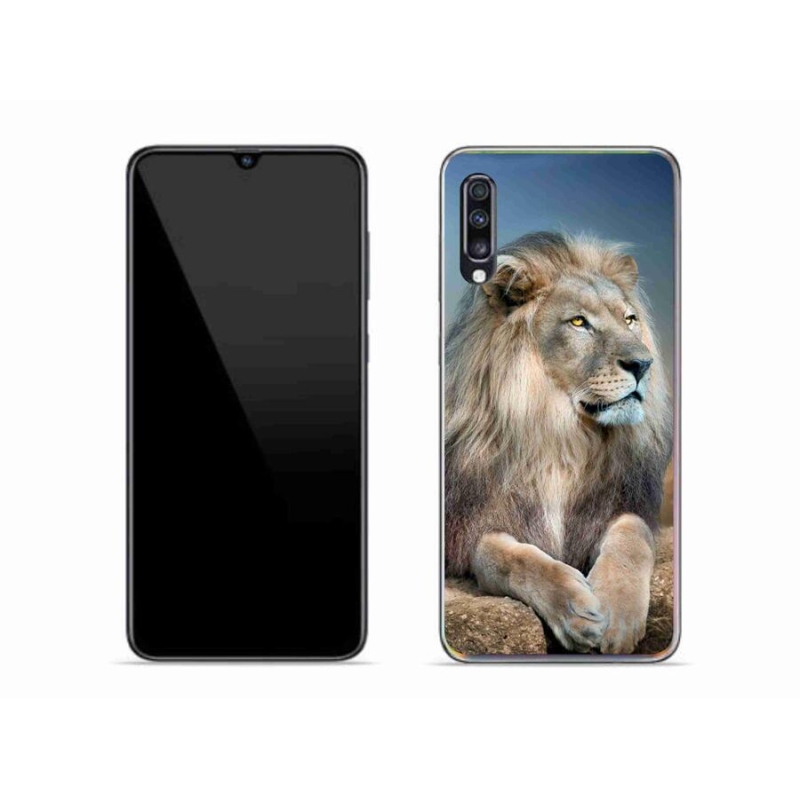 Gél tok mmCase a Samsung Galaxy A70 készülékhez - Lion 1