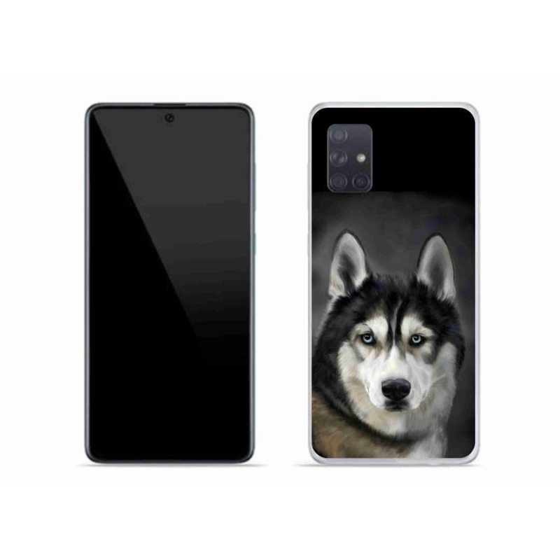 Gél tok mmCase mobiltelefonhoz Samsung Galaxy A71 - husky