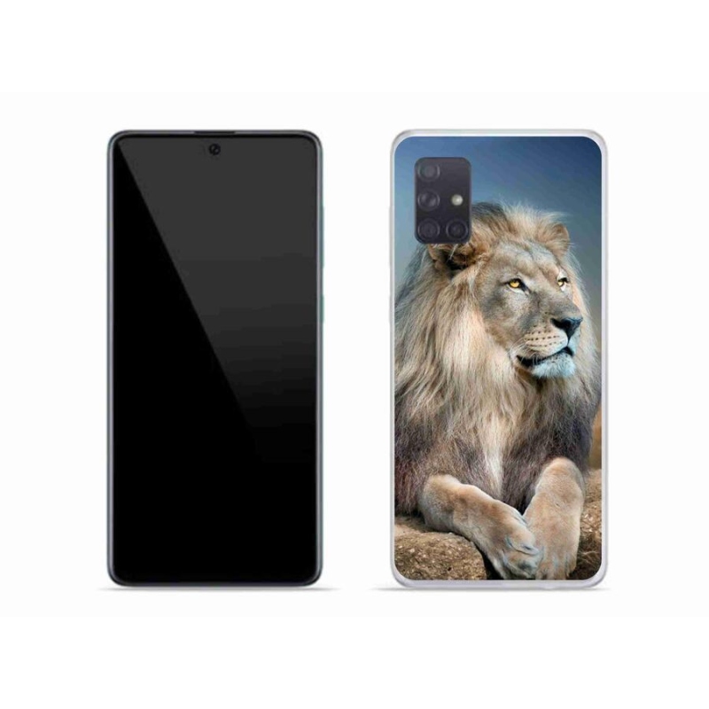 Gél tok mmCase a Samsung Galaxy A71 készülékhez - Lion 1