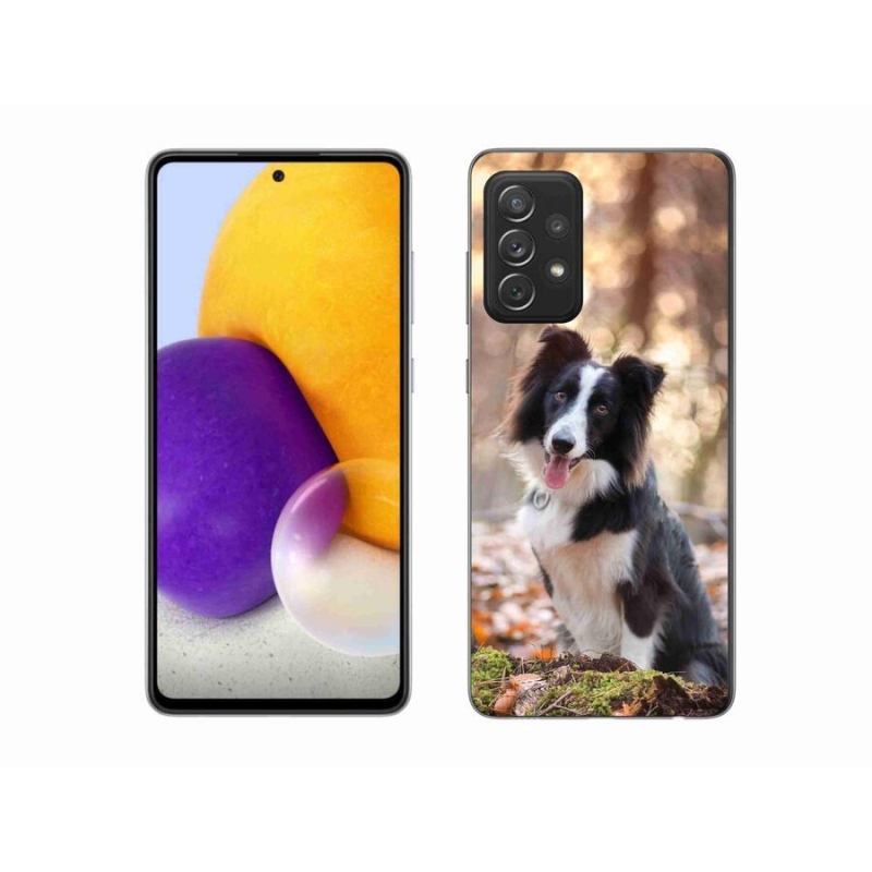 Gél tok mmCase Samsung Galaxy A72/A72 5G - border colie 1