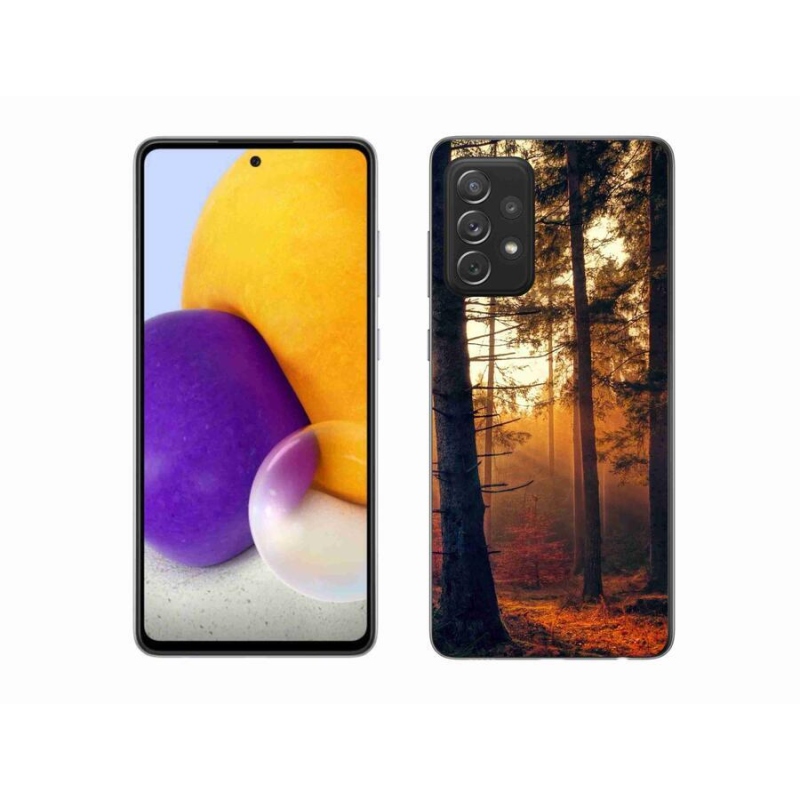 Gél tok mmCase Samsung Galaxy A72/A72 5G - erdő