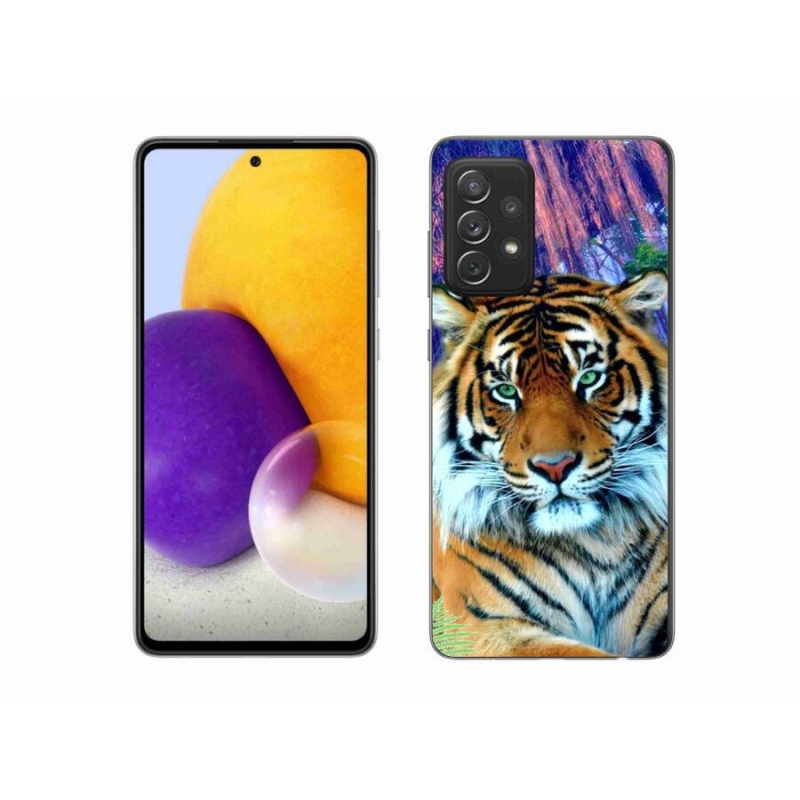 Gél tok mmCase a Samsung Galaxy A72/A72 5G készülékhez - tigris
