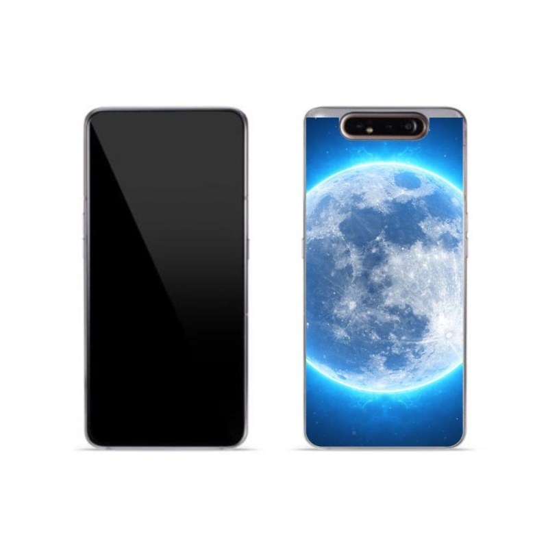 Gél tok mmCase a Samsung Galaxy A80 készülékhez - földgömb alakú