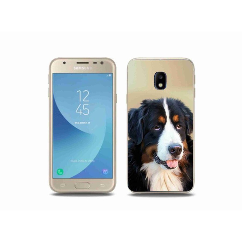 Gél tok mmCase mobiltelefonhoz Samsung Galaxy J3 (2017) - Berni hegyi kutya