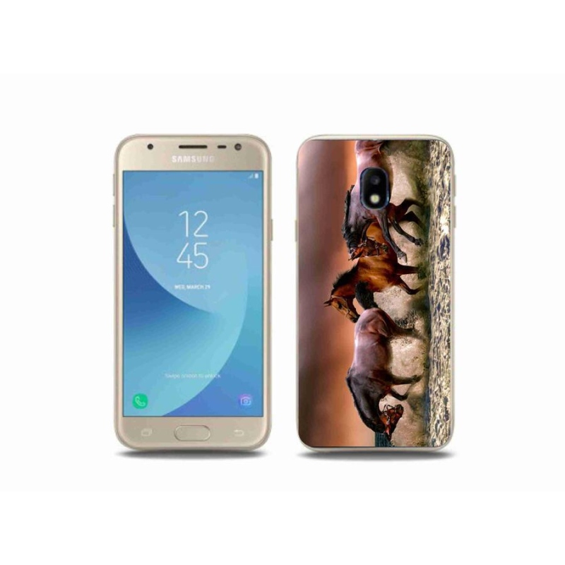 Gél tok mmCase a mobil Samsung Galaxy J3 (2017) - lovak 1