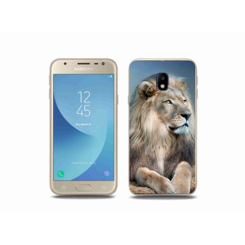 Gél tok mmCase a Samsung Galaxy J3 (2017) - Lion 1 számára